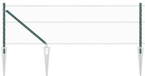 vidaXL Στύλος Περιφράξεων Πράσινο 10 x 0,8 μ (36 χλστ πλέγμα)