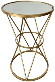 Τραπεζάκι Βοηθητικό Vogarton 295-000012 40x40x56cm Gold