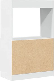 vidaXL Ντουλάπι Λευκό 63x33x100 εκ. από Επεξεργασμένο Ξύλο