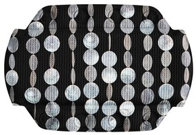Στήριγμα Λαιμού Για Μπανιέρα Perla 4164 926 32x22cm Black Kleine Wolke PVC