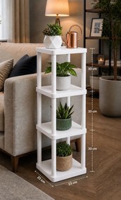 Ράφι Λευκό OUPO 23x23x102
