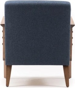 Πολυθρόνα Μπλε KEMER 83x69x80