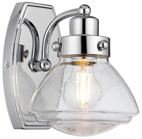 Απλίκα Φωτιστικό Μπάνιου 1xE27 Χρώμιο IP44 Scholar QN-SCHOLAR1 Quintiesse Elstead Lighting-QN-SCHOLAR1-Χρώμιο QN-SCHOLAR1