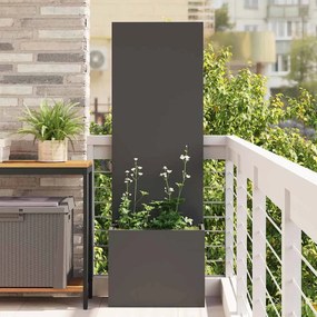 vidaXL Οθόνη Ιδιωτικότητας Κήπου Μαύρο 50 x 32 x 150 εκ