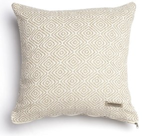 Μαξιλαροθήκη Διακοσμητική Panion Classic Sand-Ecru Aslanis Home 45X45 Βαμβάκι-Chenille