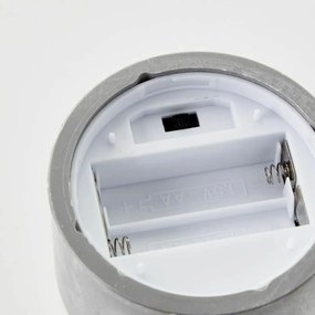 Κερί LED Brilliant Γκρι Πλαστική ύλη