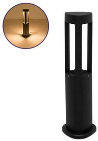 Φωτιστικό Δαπέδου 12141 15W Led 12x58cm Black GloboStar