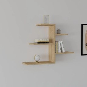 Ραφιέρα τοίχου Callum σε oak απόχρωση 82,2x19,6x48 εκ. 82.2x19.6x48 εκ.