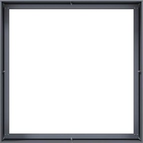 vidaXL Ζαρντινιέρα Ανθρακί 100x100x40 εκ. από Χάλυβα