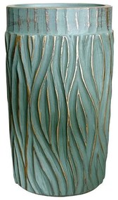 Βάζο 0038-223-041 16x11x30cm Veraman-Gold Polyresin