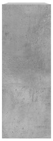 Παπουτσοθήκη Γκρι Σκυροδέματος 80x21x57 εκ. Επεξεργασμένο Ξύλο - Γκρι