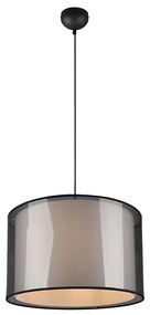 Φωτιστικό Κρεμαστό Trio Lighting Burton 311400132 Μαύρο - Λευκό