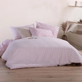 Σεντόνια Μονά (Σετ) Nef-Nef Homeware Smart Colton Rose Ροζ ΜΕ ΛΑΣΤΙΧΟ 100x200+35