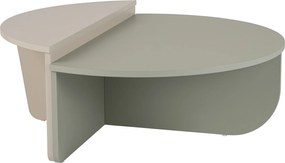 Τραπεζάκι Σαλονιού Πράσινο Τέφρας / Sandstone NUDE 90x60x30
