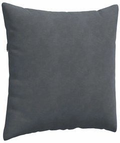 vidaXL Μαξιλάρι Καναπέ 2 pcs Σκούρο Γκρι 60 x 60 cm