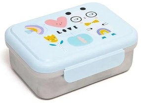 Petit Monkey – Φαγητοδοχείο Ανοξείδωτο 17x13x6.5cm Panda Love PTM-LB26