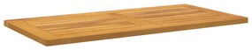 vidaXL Επιφάνεια 90x45x2 εκ Ορθογώνιο Μασίφ Ξύλο Teak