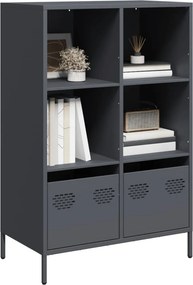 vidaXL Ντουλάπι Ανθρακί 68x39x103,5 εκ. από Χάλυβα