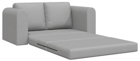 vidaXL Καναπές Κρεβάτι 2 σε 1 Cloud Grey 148x71x83 cm Ύφασμα