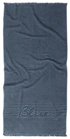 Πετσέτα Θαλάσσης Blue World Blue Nef-Nef Θαλάσσης 80x160cm 100% Βαμβάκι