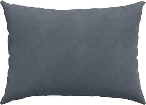 vidaXL Μαξιλάρι Καναπέ 2 pcs Σκούρο Γκρι 70 x 50 cm