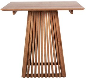 ΤΡΑΠΕΖΙ ΤΡΑΠΕΖΑΡΙΑΣ ΤΕΤΡΑΓΩΝΟ FRANTZ HM9458.11 ΜΑΣΙΦ MINDI ΞΥΛΟ 80x80x75Y εκ.