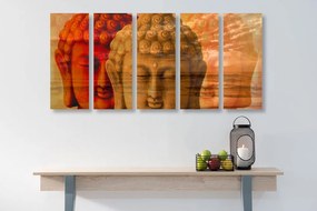 Εικόνα 5 μερών της εικόνας του Βούδα - 100x50