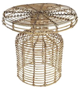 Βοηθητικό Τραπέζι DKD Home Decor Φυσικό 48 x 48 x 45 cm