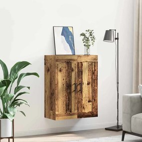 vidaXL Επιτοίχιο ντουλάπι Παλιό Ξύλο 69,5 x 34 x 90 εκ.