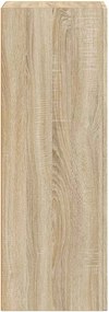 vidaXL Πλαϊνό γραφείο ELST Δρύς Sonoma 40 x 35 x 100,5 εκ