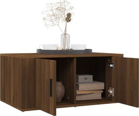 vidaXL Τραπεζάκι Σαλονιού Καφέ Δρυς 80x50x36 εκ. Επεξεργασμ. Ξύλο