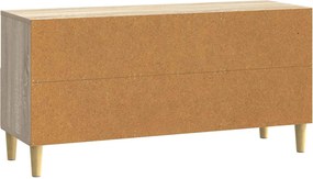 vidaXL Ντουλάπι TV 102 x 34,5 x 50 εκ. Sonoma Δρυς Επεξεργασμένο Ξύλο