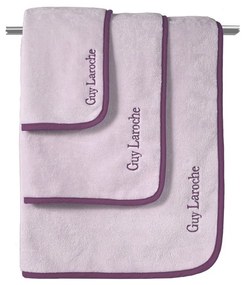 Πετσέτες New Comfy (Σετ 3τμχ) Lilac Guy Laroche Σετ Πετσέτες 70x140cm Βαμβάκι-Πολυέστερ