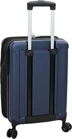 vidaXL Βαλίτσα Σκούρο Μπλε 34 x 23 x 55.5 εκ. ΑΒΣ Πλαστικό