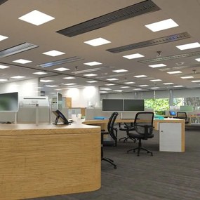 V-TAC LED panel backlit επιφανειακό ή χωνευτό 60×60 36W 4000K φυσικό λευκό 110lm/W 638011