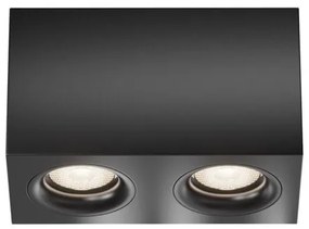 Σποτ Φωτιστικό Οροφής-Τοίχου Slim GU10 IP20 MAYTONI-C013CL-02B-Μαύρο C013CL-02B