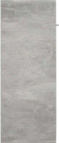 vidaXL Ντουλάπι Γκρι του Σκυροδέματος 60 x 30 x 75 εκ. από Επεξ. Ξύλο