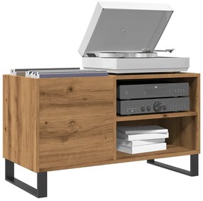 vidaXL Δισκοθήκη Δρυς τεχνίτης 84,5x38x48 εκ. από Επεξεργασμένο Ξύλο