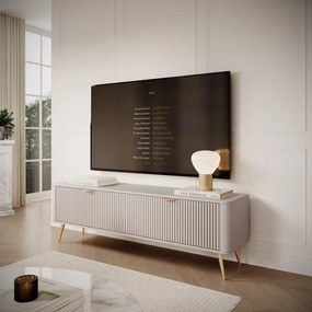 Lh-homefurniture Έπιπλο τηλεόρασης Lante μπεζ 163x51x38cm L_LNT_STV_bz