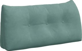 vidaXL Μαξιλάρι Πλάτης Θαλασσί 100 x 24 x 50 εκ Βελούδο