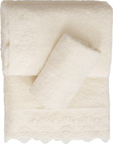 Μπουρνούζι με Δανδέλα Νο6 Εκρού Viopros