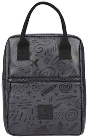 Ισοθερμική Τσάντα Save The Aegean Noir Echo 01-22389 20x14x27cm 7lt Black Estia PVC