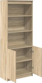 vidaXL Ντουλάπι Sonoma Δρυς 70x35x180 εκ. από Επεξεργασμένο Ξύλο