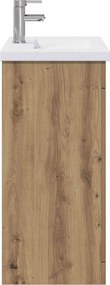 vidaXL Σετ Επίπλων Μπάνιου Artisan Δρυς 81 x 40 x 84,5 εκ