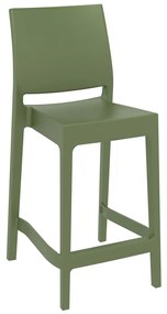 Siesta   Maya/S-65cm* Barstool Olive Green PL  metax-01-00-2566 διάστ.50.0000 x 44.0000 x 98.0000