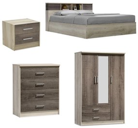 Intrahome Φοιτητικό πακέτο επίπλων υπνοδωματίου DreamCatcher 5 Intrahome σετ 4 τμχ | SKU: INTRAPA-311111837