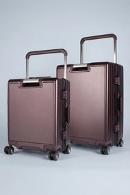 Stewehome Σετ 2 τεμαχίων βαλίτσες από πολυανθρακικό μεσαίου και καμπίνας σετ βαλίτσας 54x41x25 cm