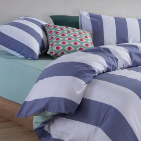 Σεντόνια Υπέρδιπλα (Σετ) Nef-Nef Homeware Casual Vertia Denim