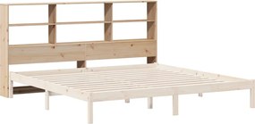 vidaXL Κεφαλάρι με Αποθ. Χώρο180 εκ. από Μασίφ Ξύλο Πεύκου