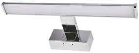 Απλίκα Φωτιστικό Τοίχου Μπάνιου LED 40cm 8W IP44 4000K από τη Lumen-3-4000816-Χρώμιο 3-4000816